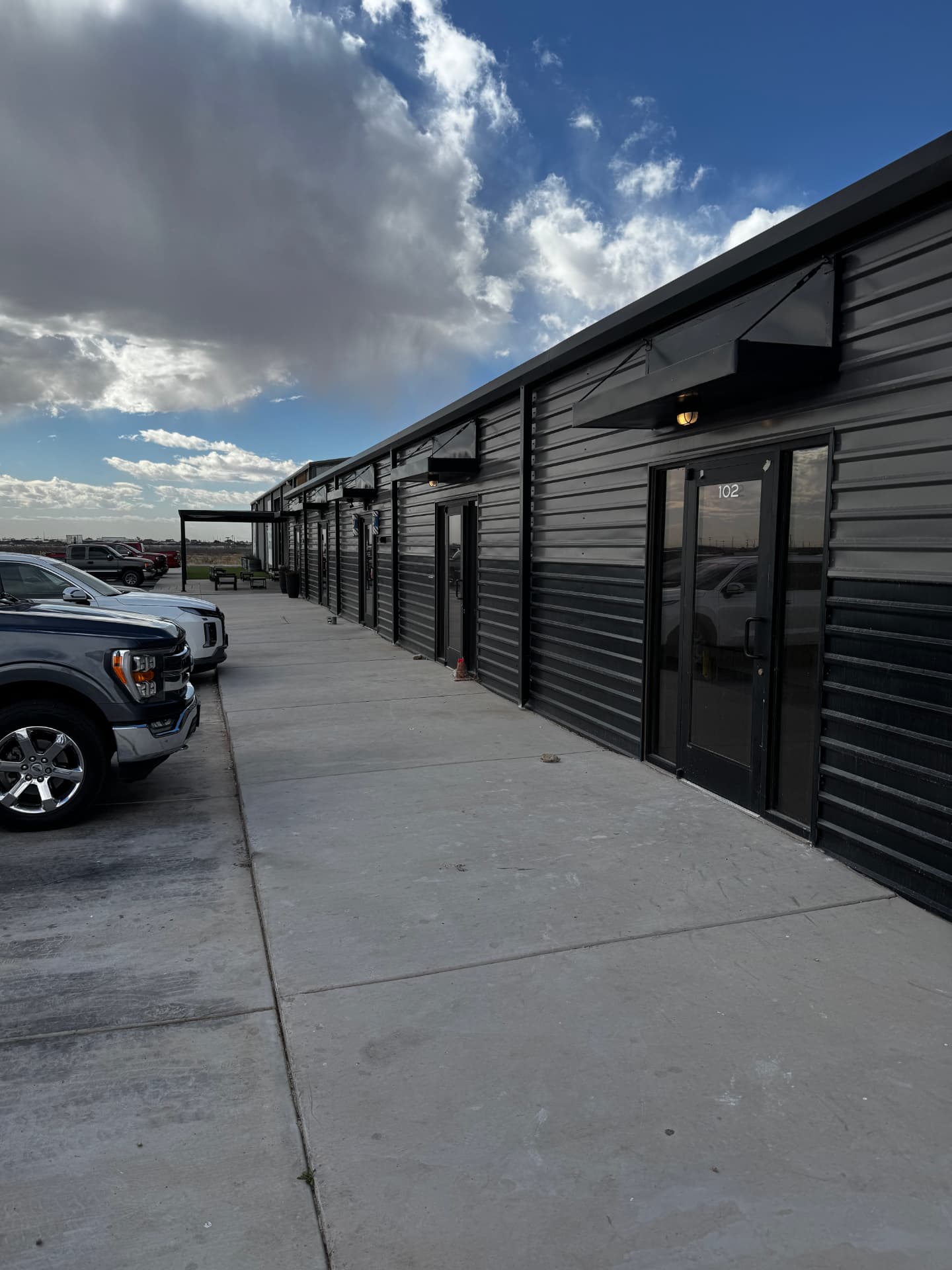 Storefront suites exterior